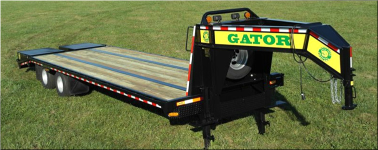 GOOSENECK TRAILER 30ft tandem dual - all heavy-duty equipment trailers special priced  Pike County, Ohio