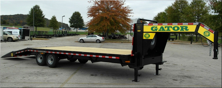 Gooseneck flat bed trailer for sale14k  Pike County, Ohio